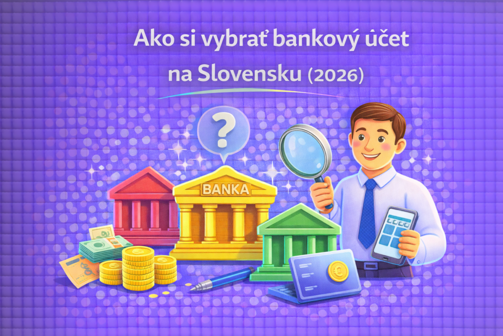 Ako si vybrať bankový účet na Slovensku (2026)