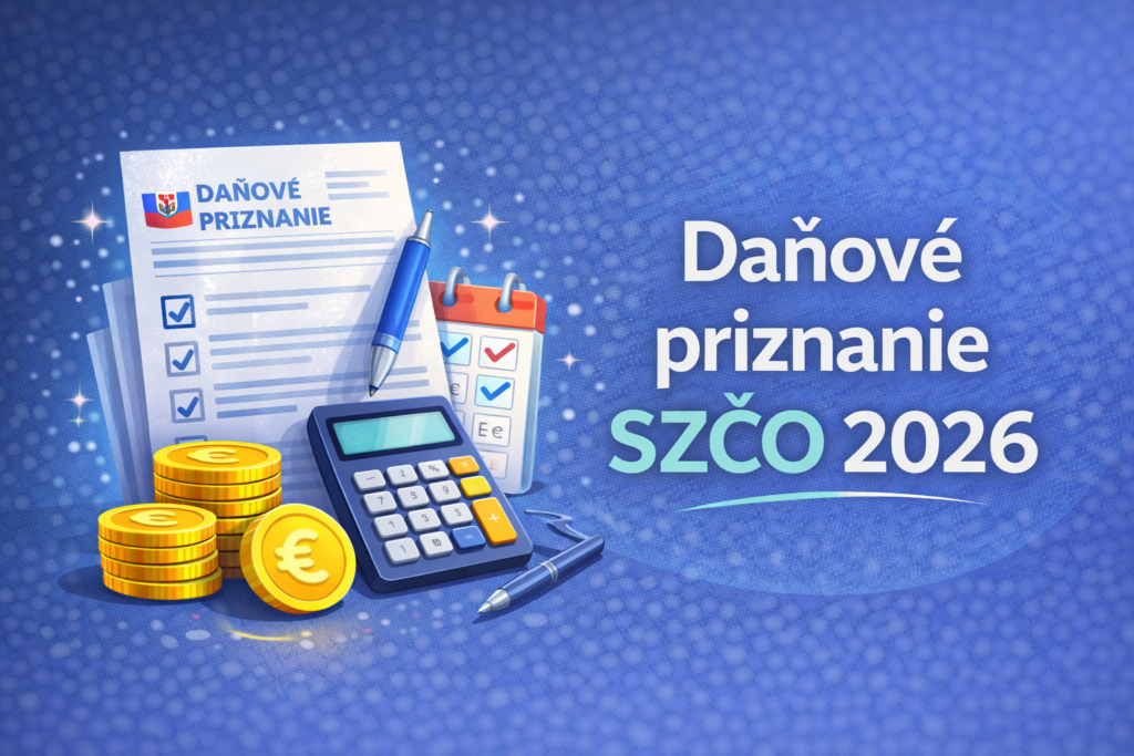 daňové priznenie szčo 2026 - základný prehľad