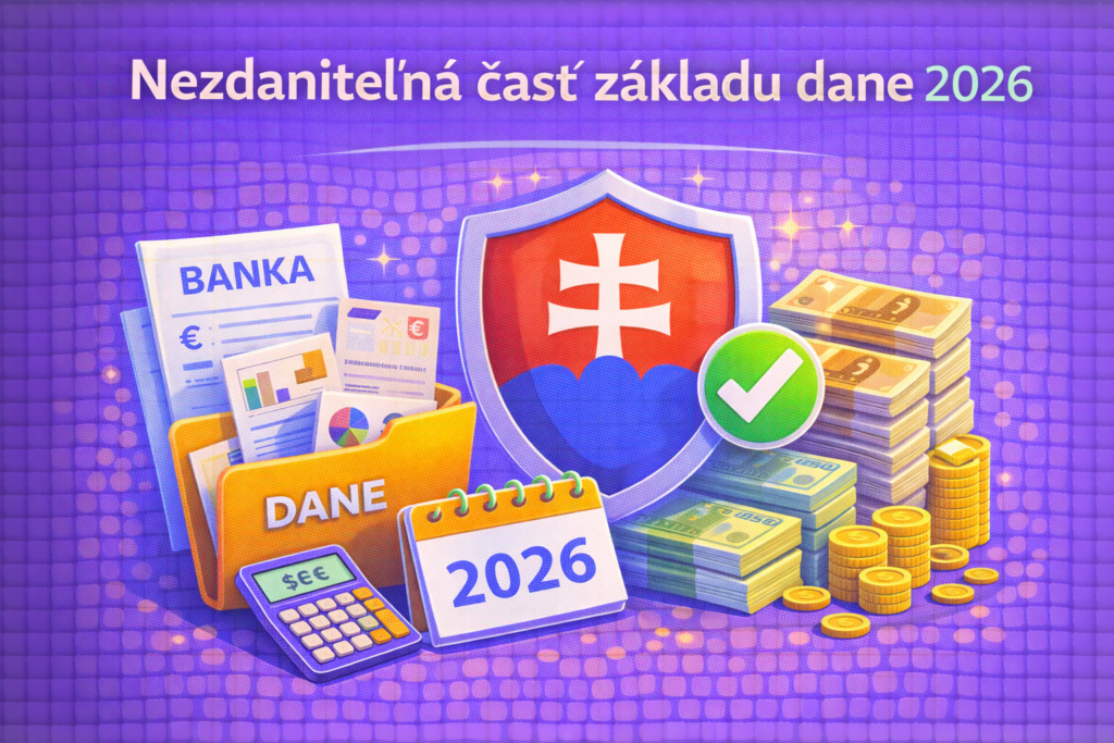 Nezdaniteľná časť základu dane 2026 – koľko si môžete odpočítať