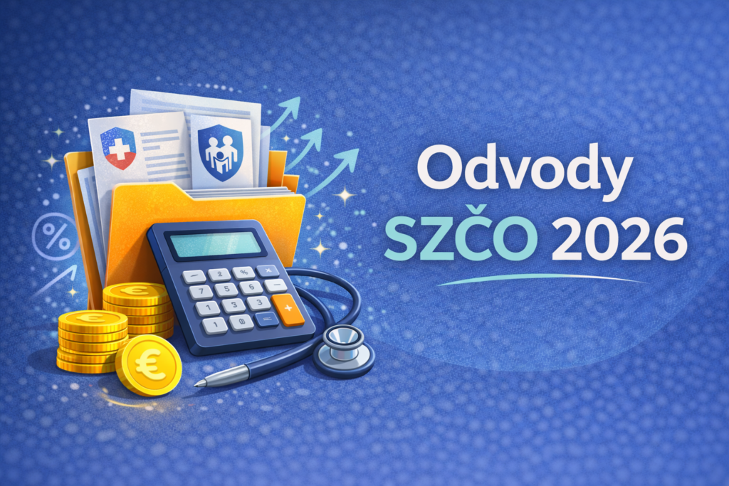 Odvody szčo v roku 2026 - výpočet